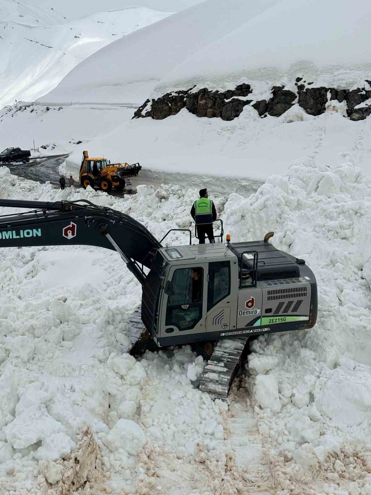 Şırnak’ta çığ düşen yolu açmak için ekipler seferber oluyor
Şırnak’ta çığ düşen yolu açmak için ekipler seferber oluyor