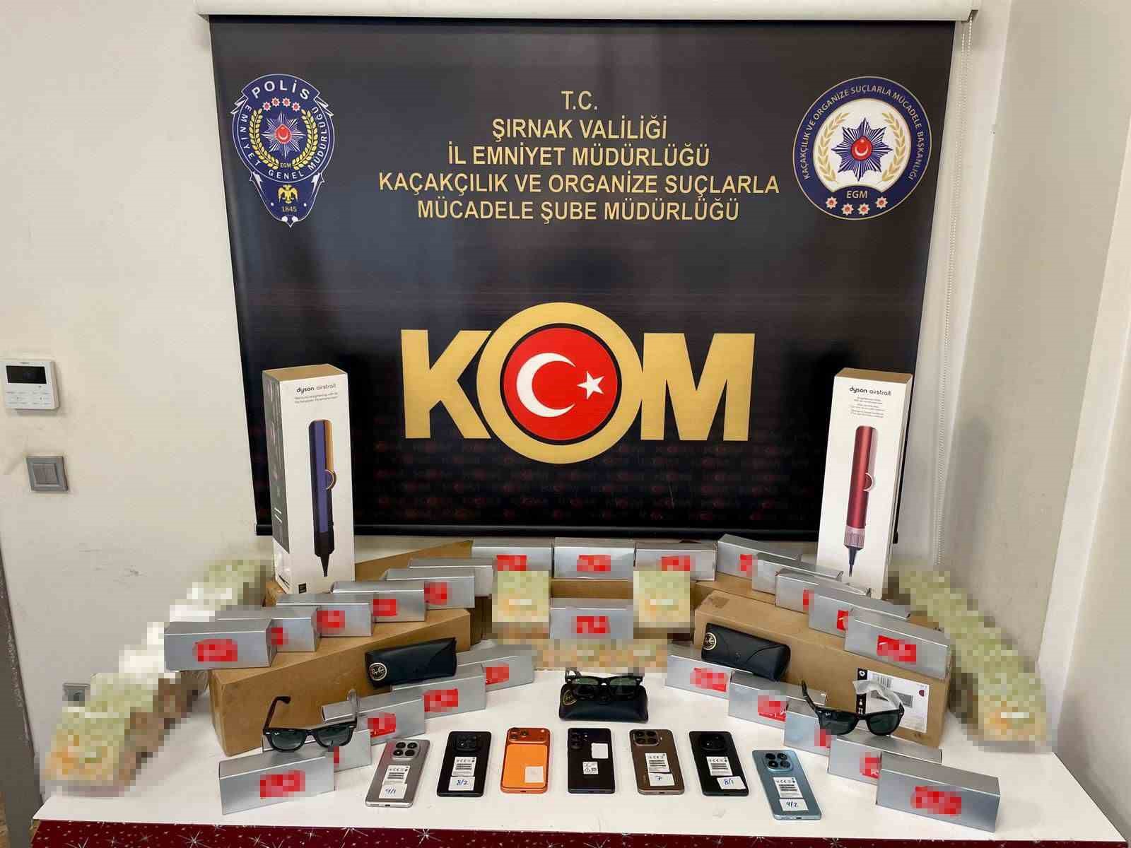 Şırnak’ta dev operasyon: 610 milyon liralık kaçakçılık darbesi
