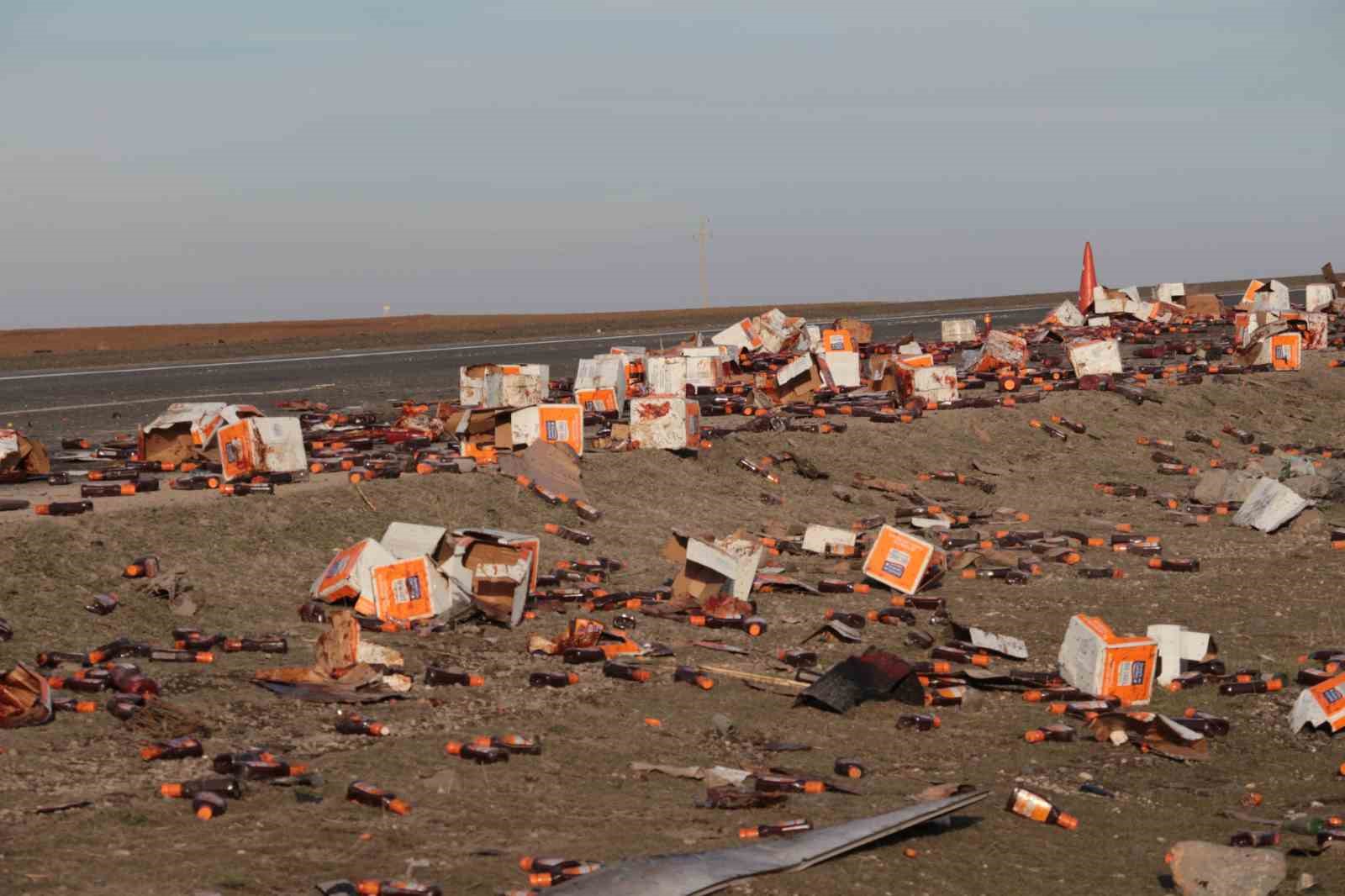 Şırnak’ta iki tır çarpıştı: 2 yaralı

