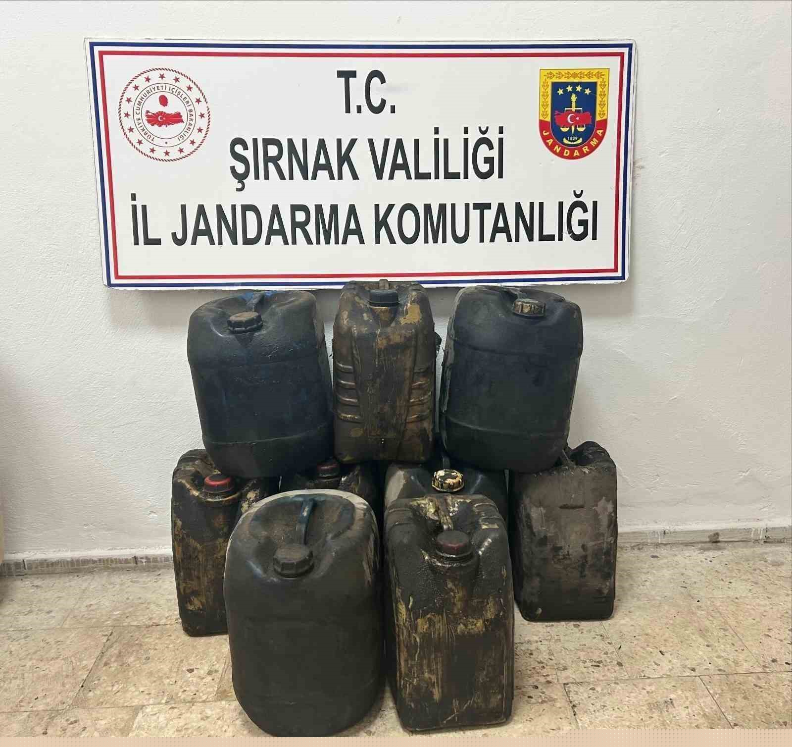 Şırnak’ta jandarma ekipleri cephanelik ele geçirdi
