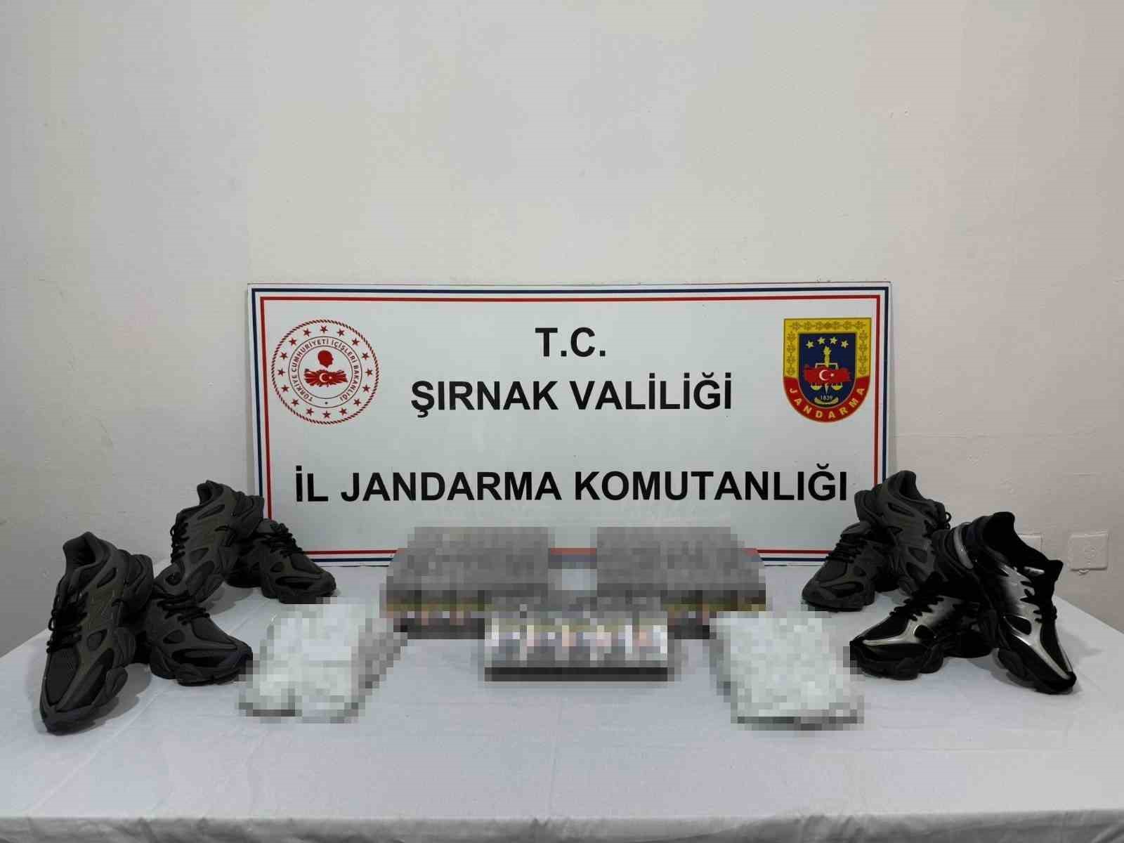 Şırnak’ta jandarmadan asayiş, kaçakçılık ve narkotik operasyonu
