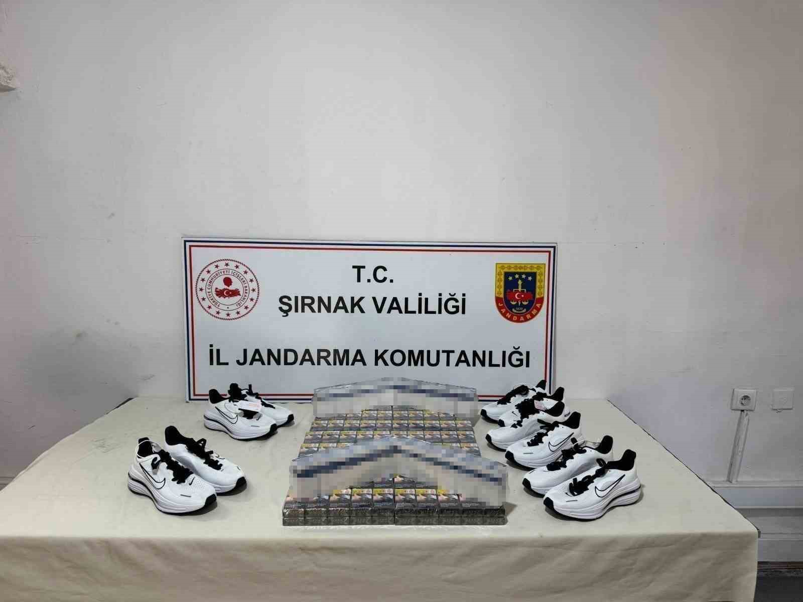 Şırnak’ta jandarmadan kaçakçılık operasyonu: 4 tutuklama
