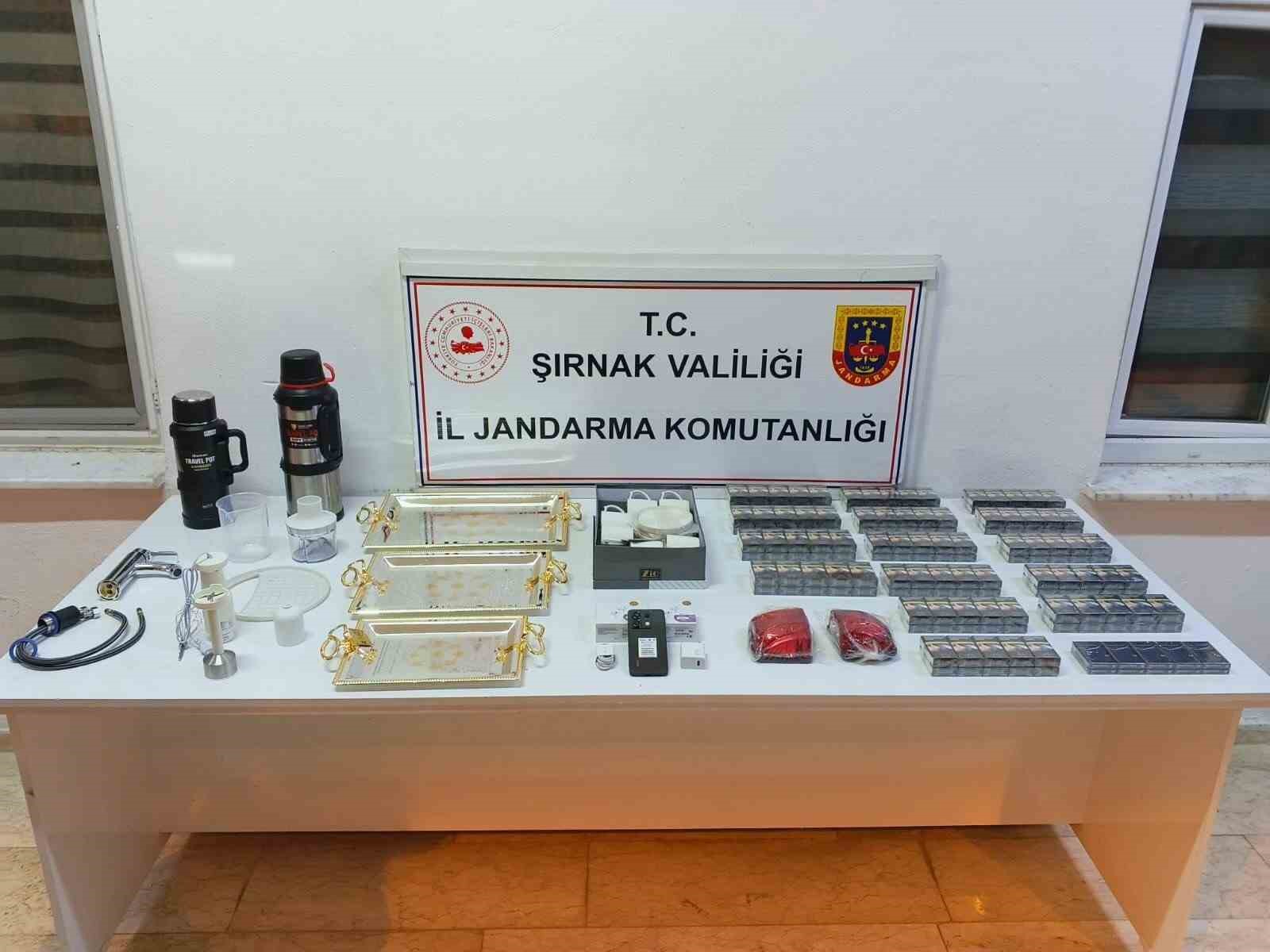Şırnak’ta kaçakçılığa jandarma darbesi: 146 şüpheliye işlem
