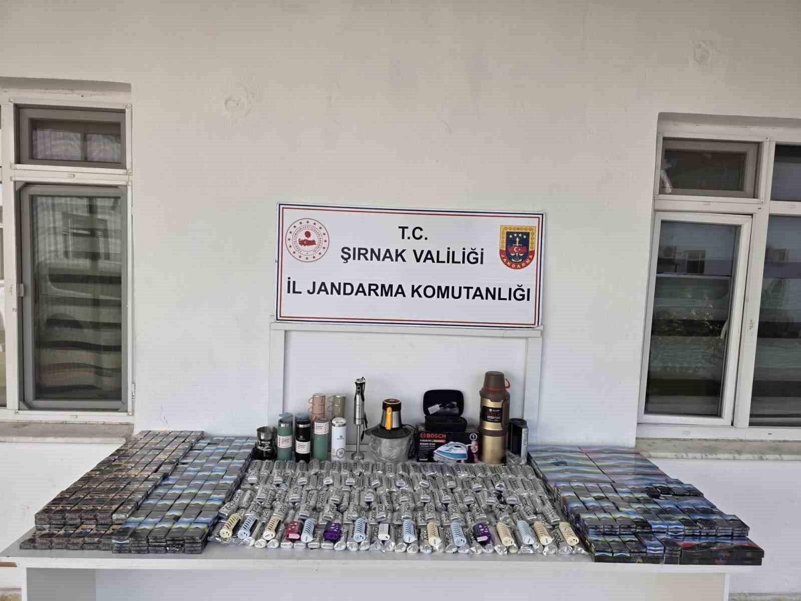 Şırnak’ta kaçakçılığa jandarma darbesi: 146 şüpheliye işlem
