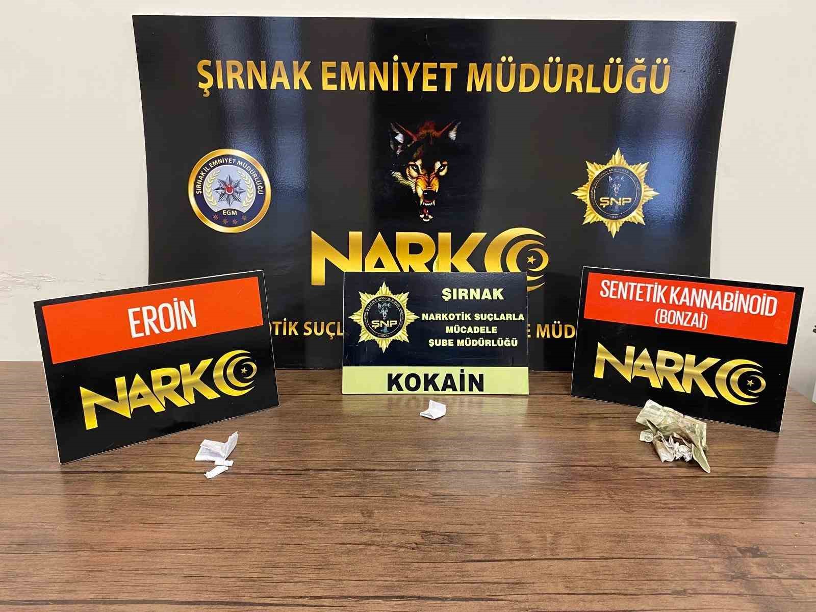 Şırnak’ta parklarda narko-alan kıskacı: 5 şüpheli gözaltına alındı
