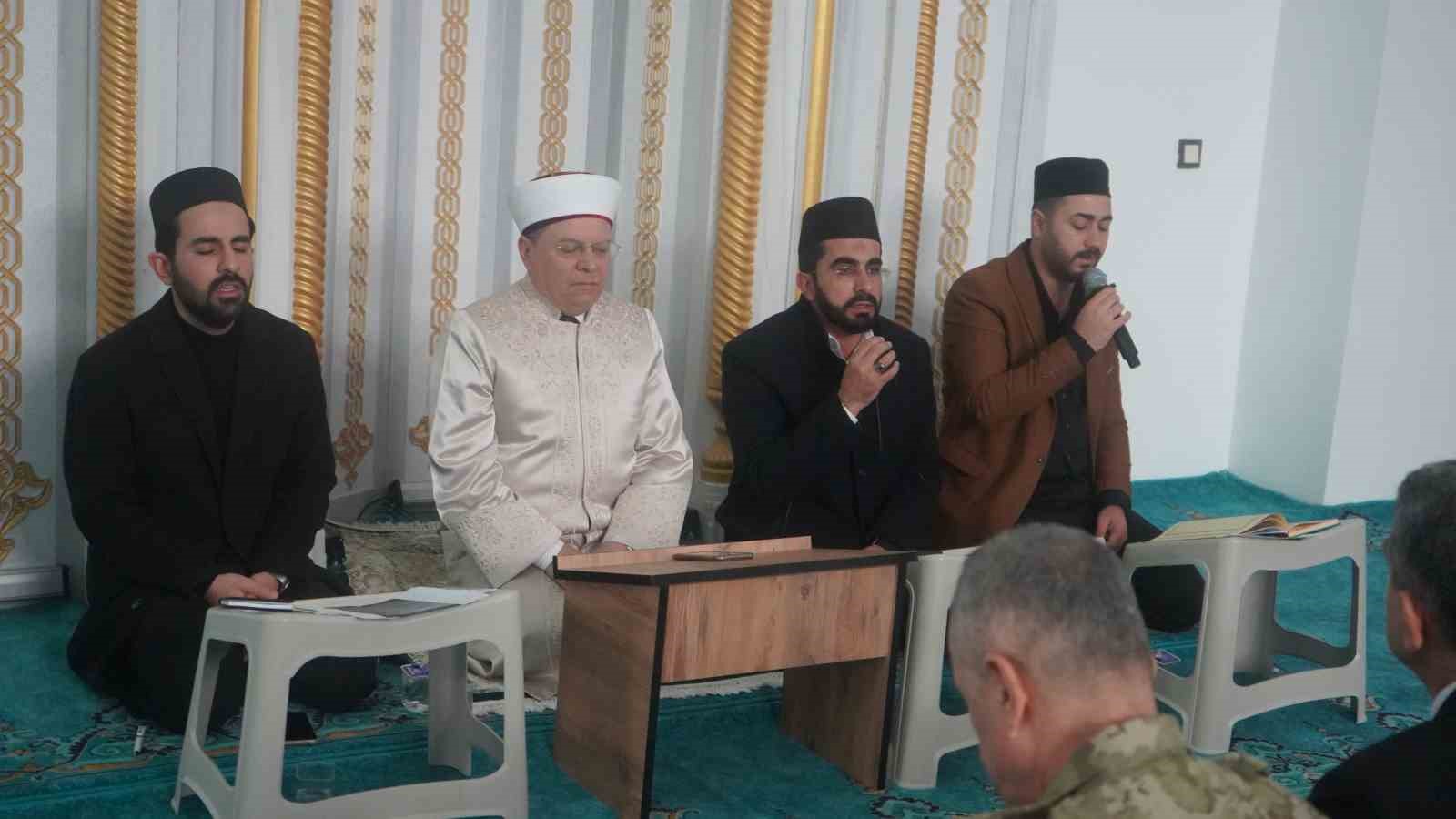 Şırnak’ta şehitler için mevlit okutuldu
