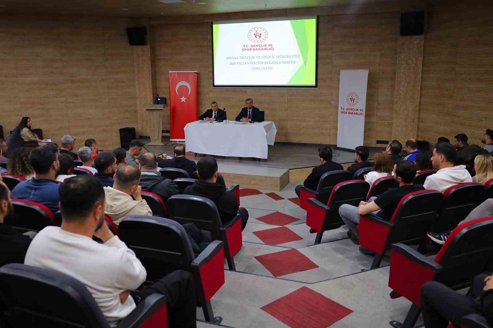 Şırnak’ta sporun mimarları bir araya geldi
