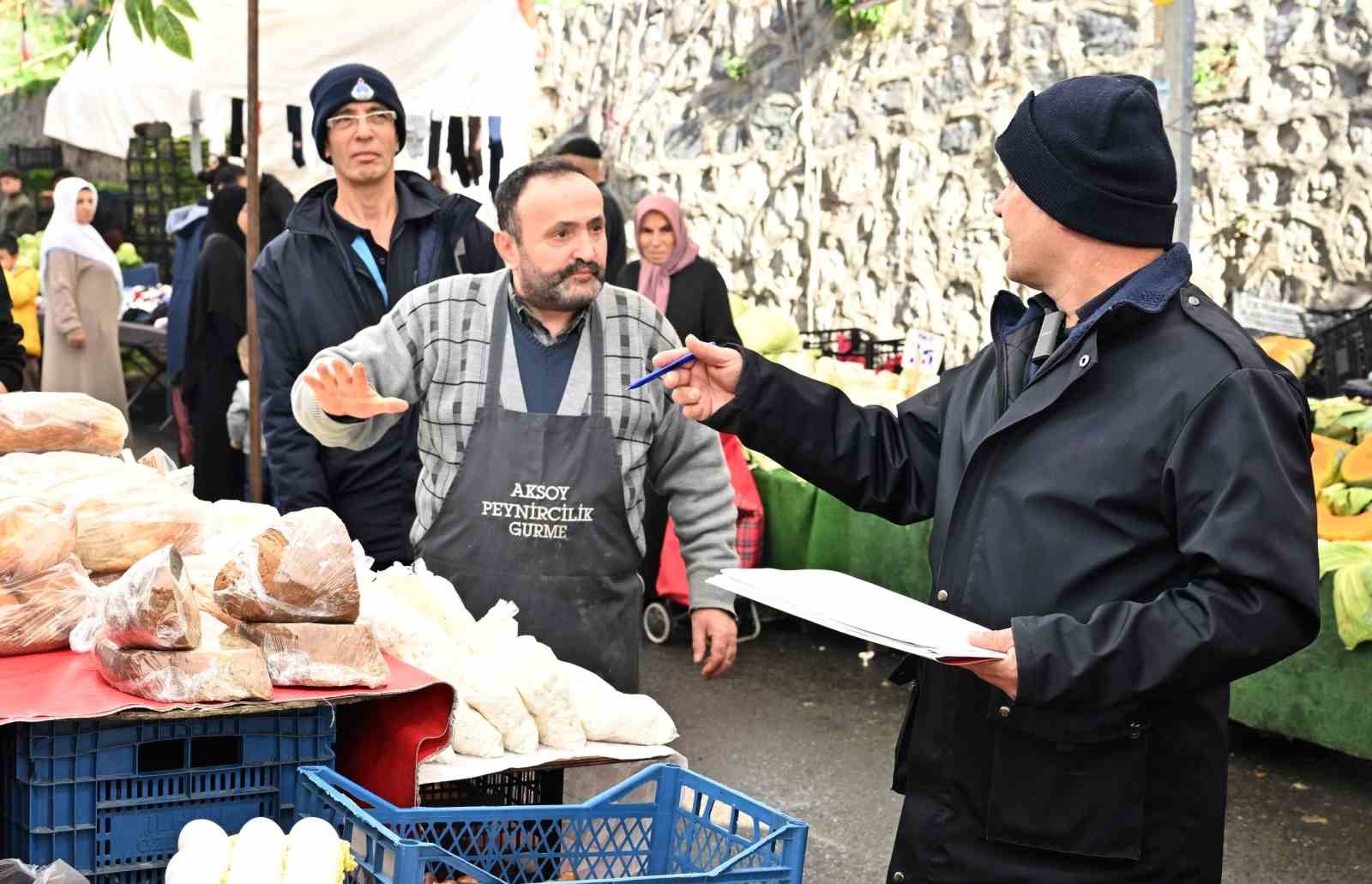 Şişli’de semt pazarlarında fahiş fiyat denetimi
Şişli’de semt pazarlarında fahiş fiyat denetimi