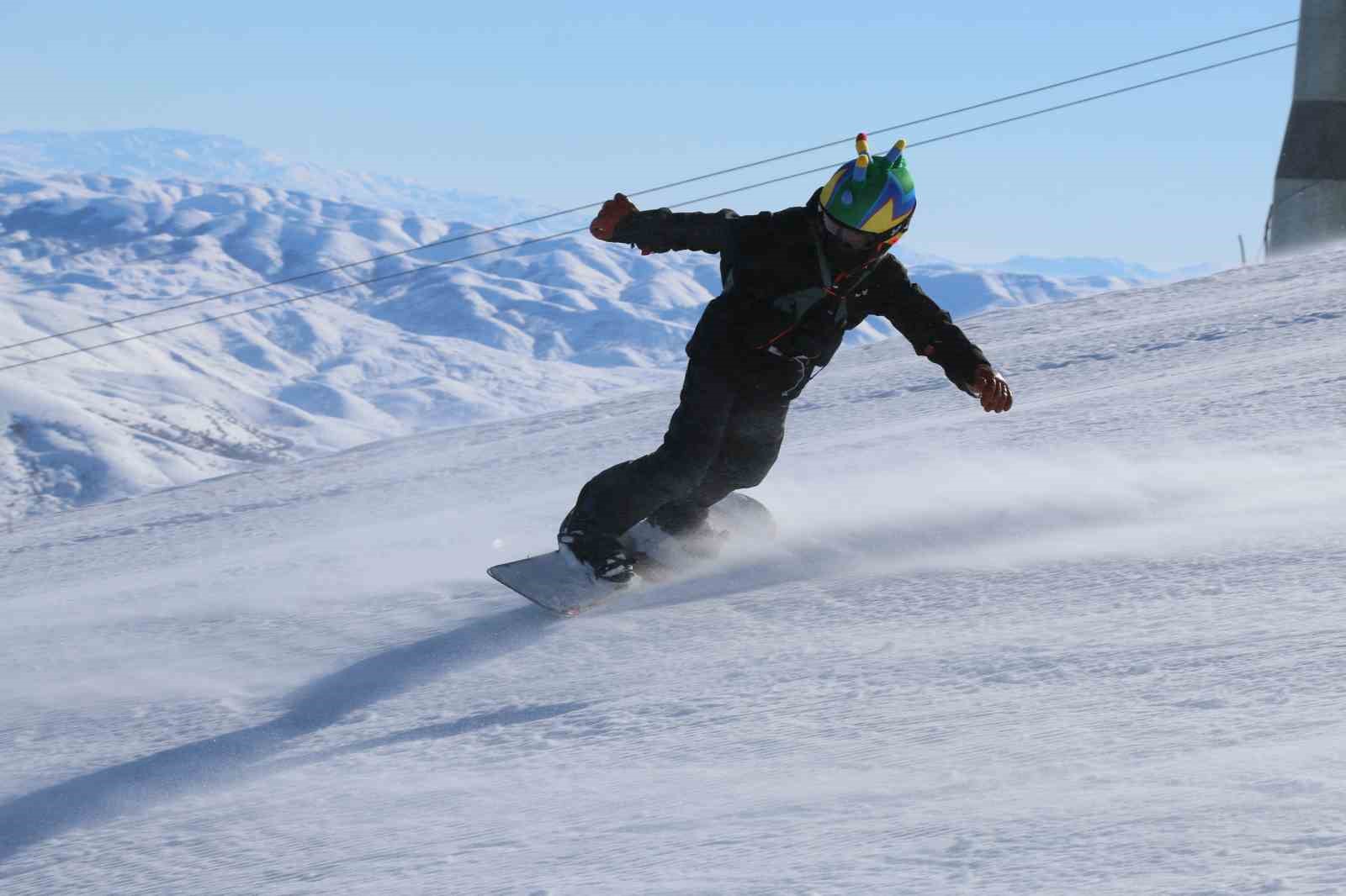 Sivas’ın ’Yıldız’ında sezon açıldı, kayakseverler Türkiye’nin en genç kayak merkezinde buluştu
