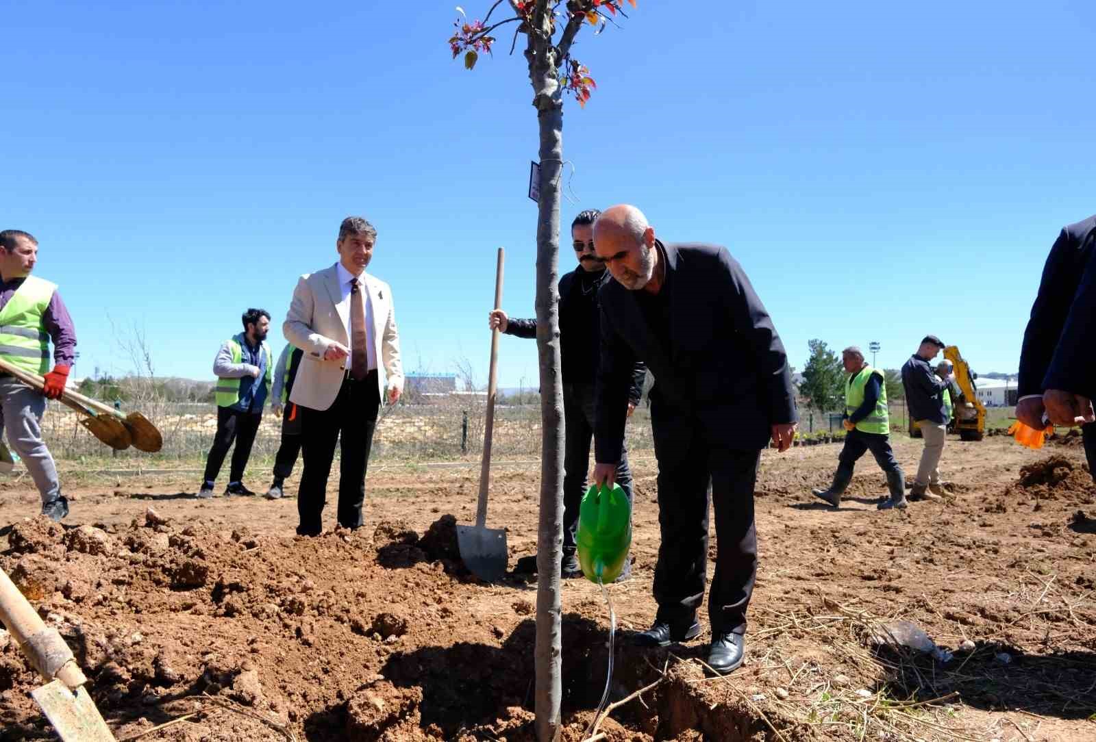 Sivas’ta şehitlerin adı fidanlarda yaşatılacak
