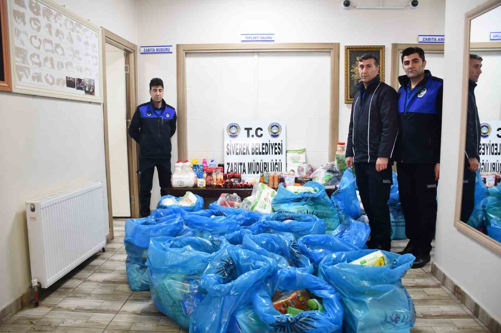 Siverek’te 5 ton bozuk ürün imha edildi
