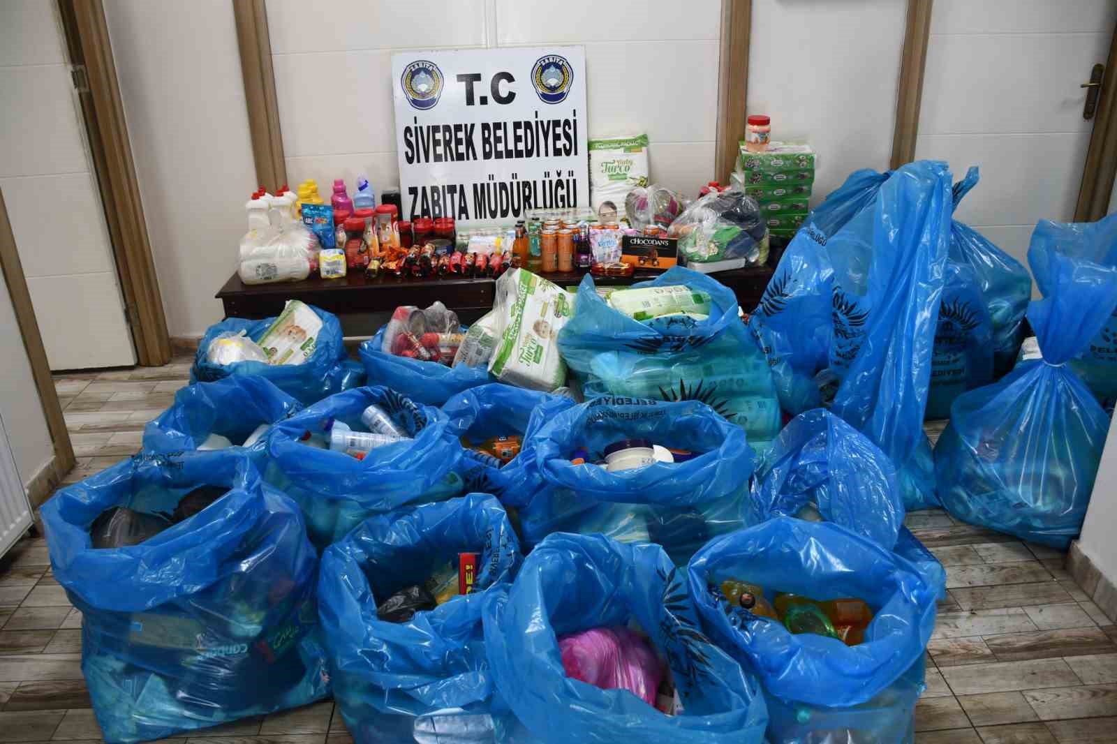 Siverek’te 5 ton bozuk ürün imha edildi
