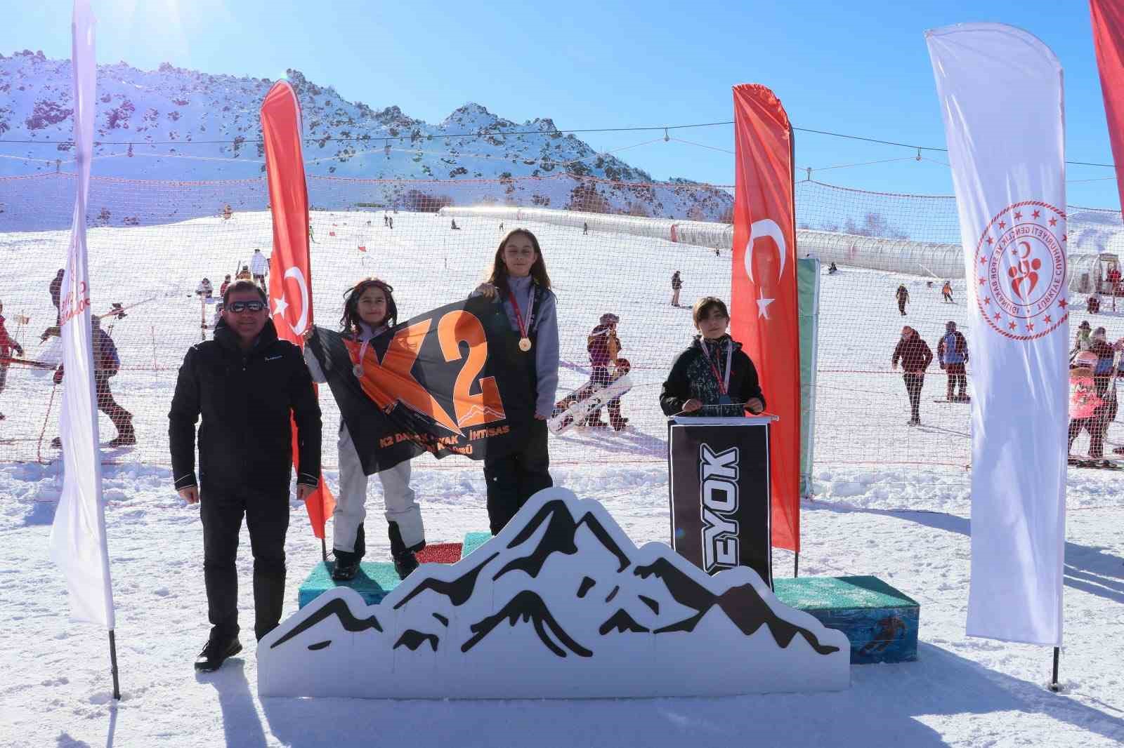 Snowboard İl Birinciliği müsabakaları sona erdi
