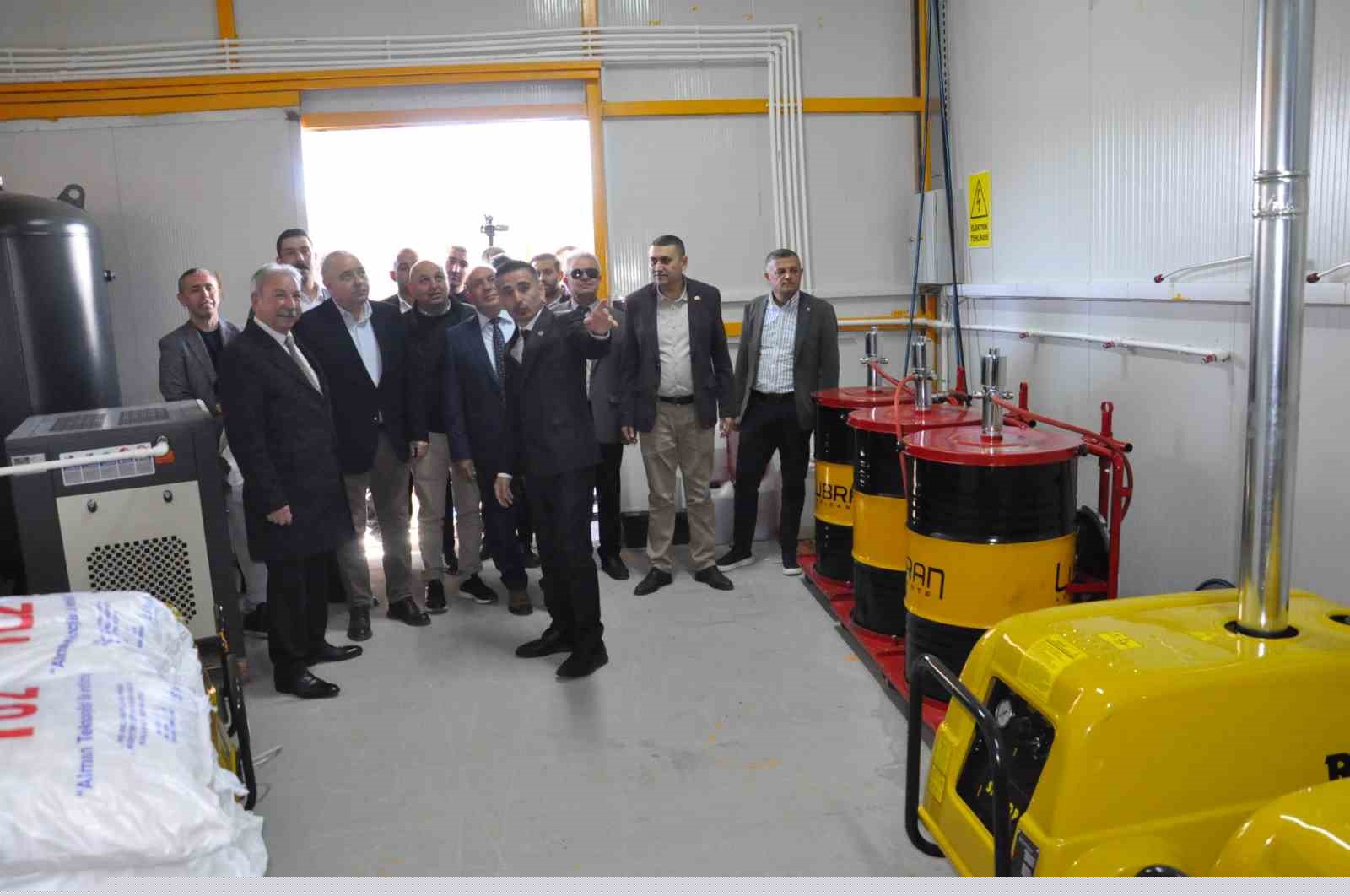 Şoförler ve Otomobilciler Odası’ndan Salihli’ye örnek tesis
