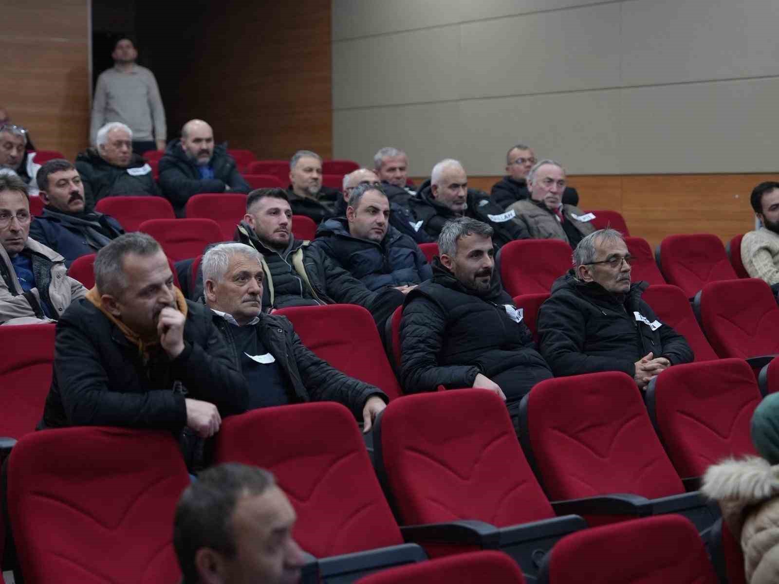 Şoförlere stres yönetimi eğitimi verildi
