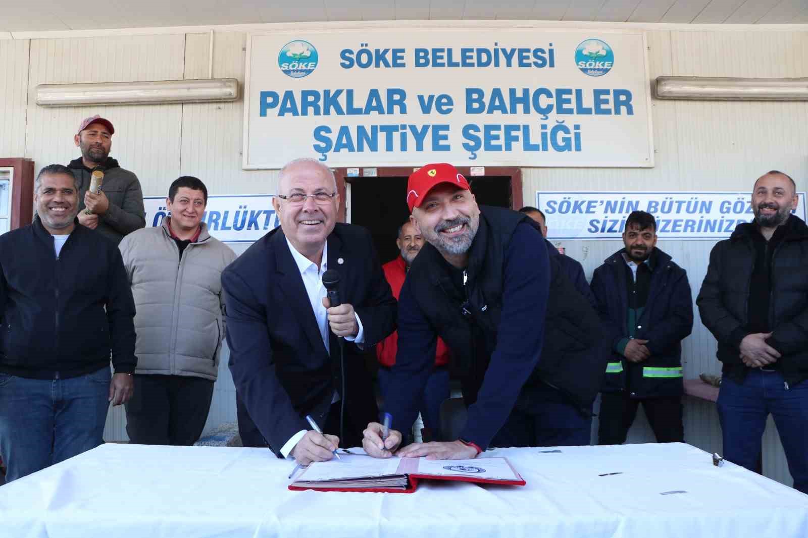 Söke Belediyesi’nde toplu iş sözleşmesi imzalandı
