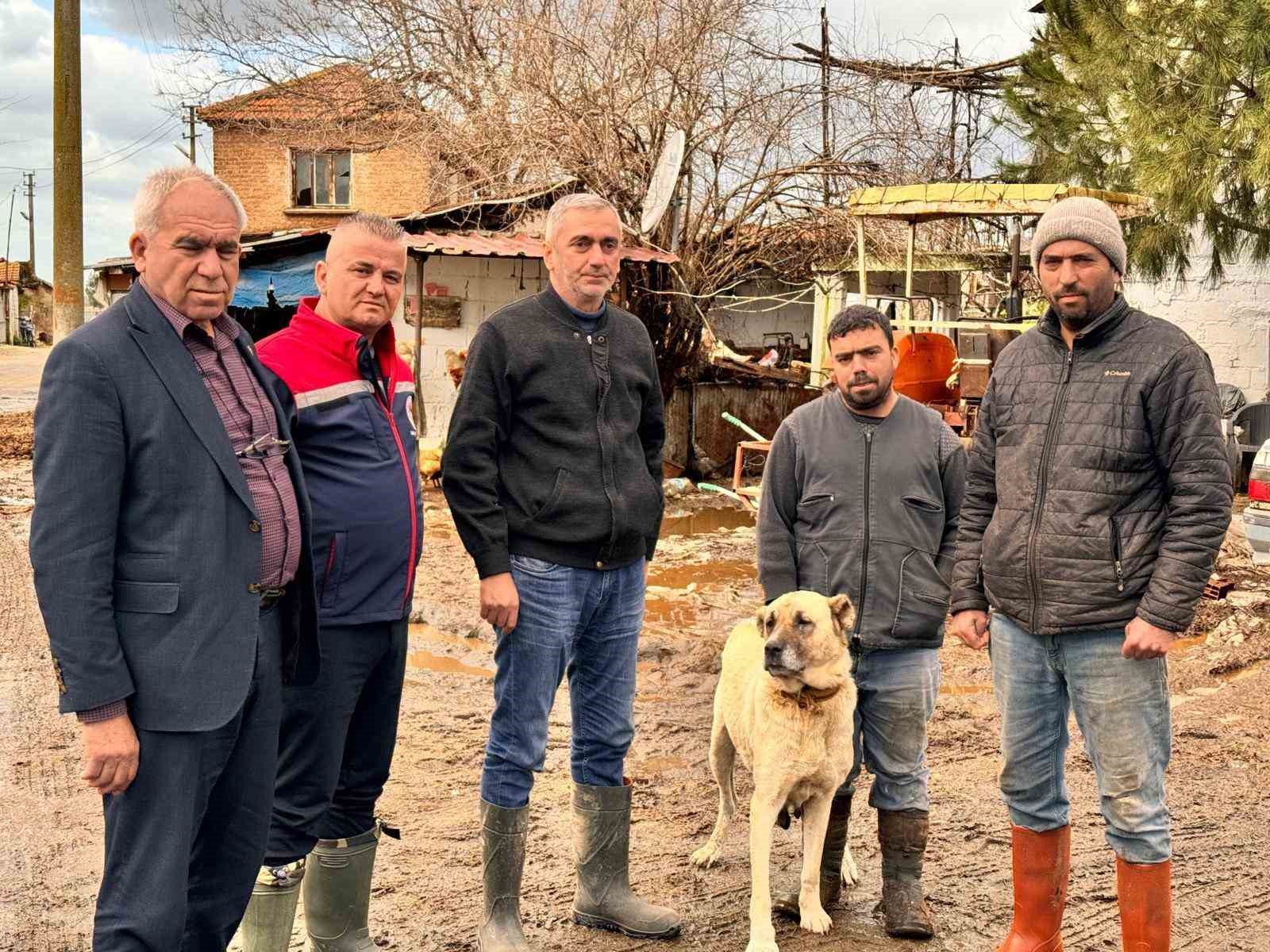 Söke Ovası’nda yağış sonrası zarar tespit çalışmaları
