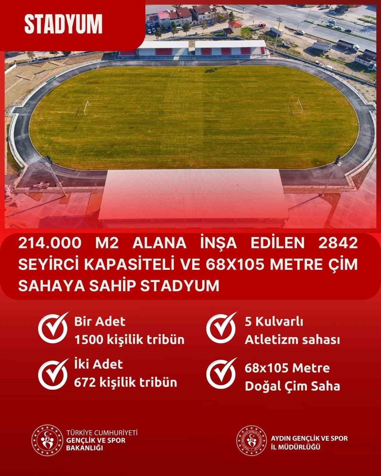 Söke Spor Kompleksi açılış için gün sayıyor
