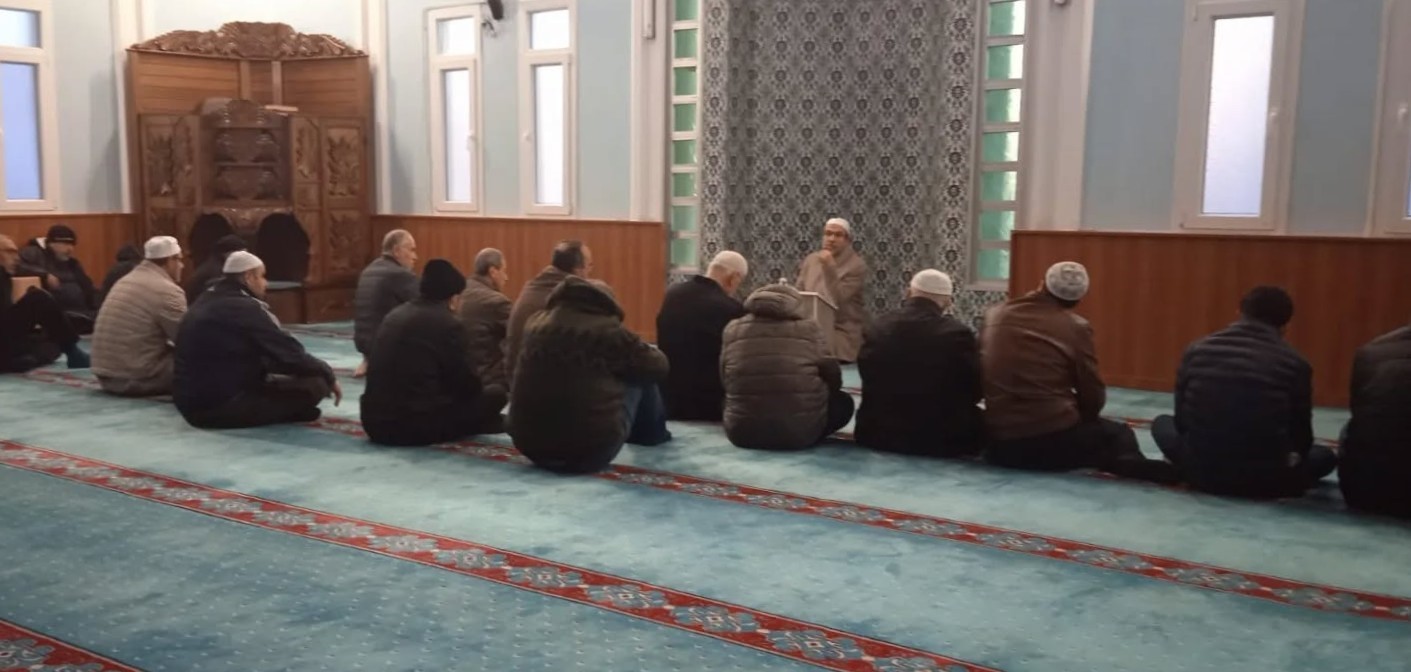 Söke’de Hacı Ahmet Özbaş Camii’nde sabah namazı buluşması
