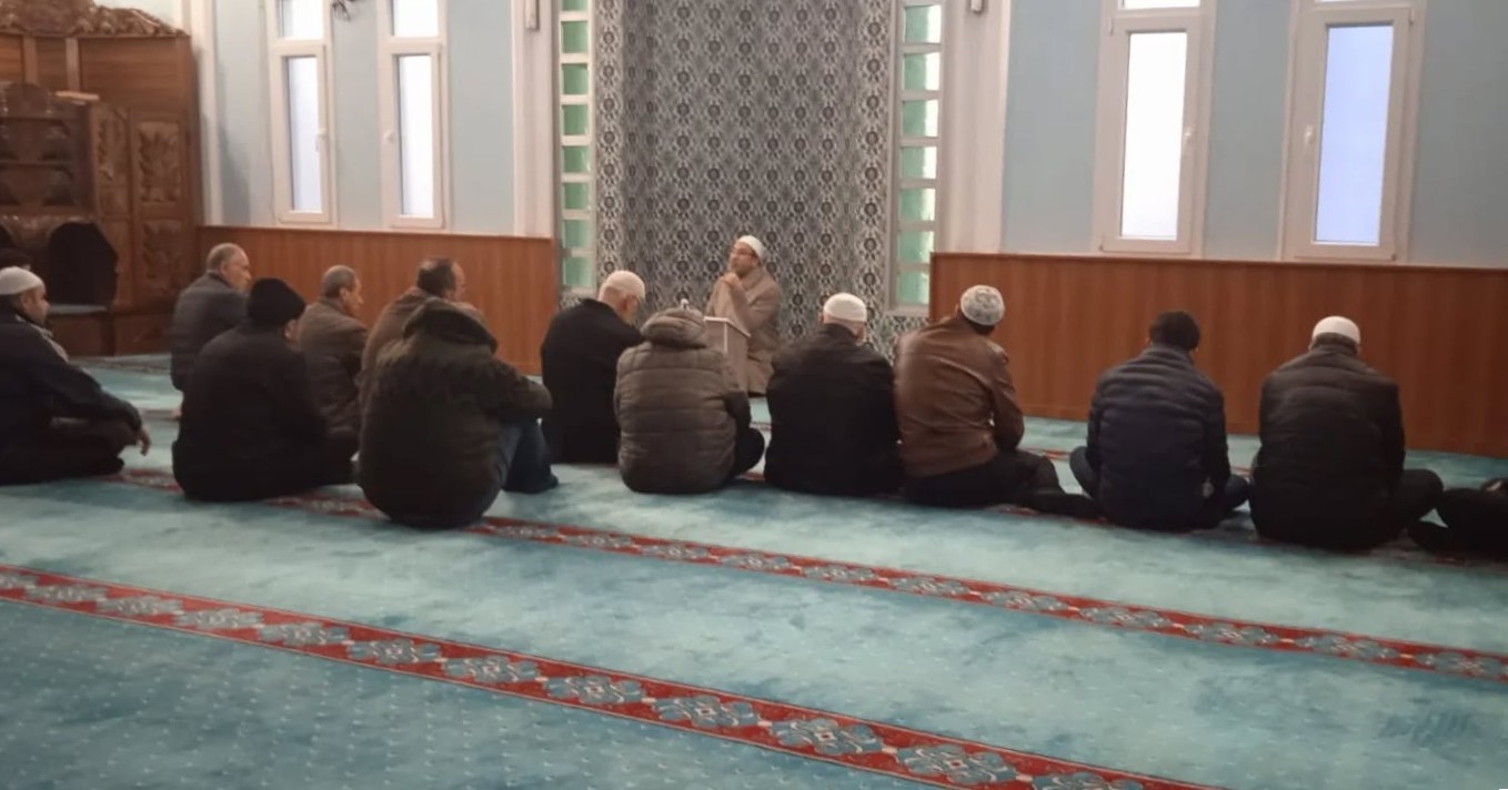 Söke’de Hacı Ahmet Özbaş Camii’nde sabah namazı buluşması
