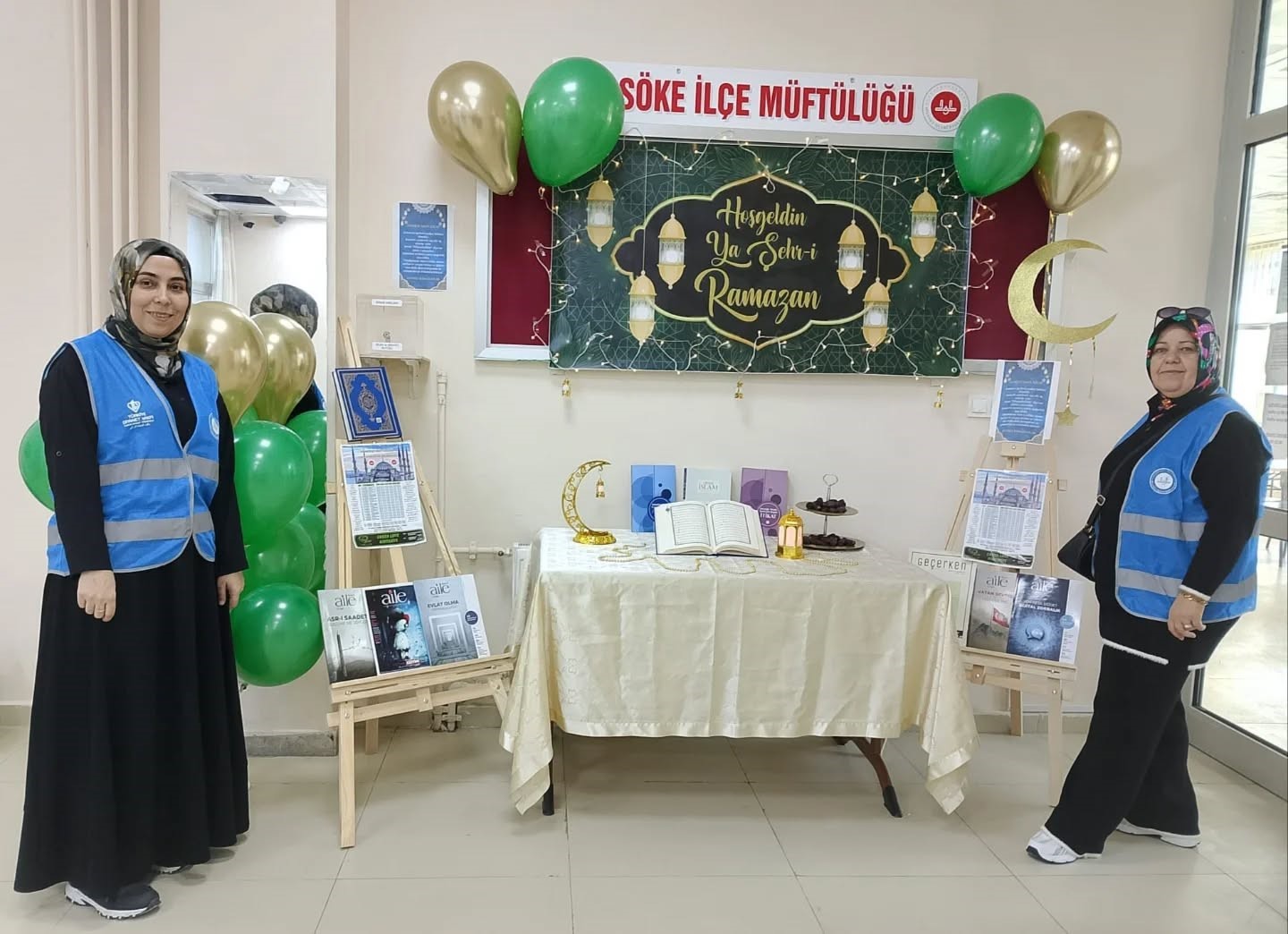 Söke’de KYK yurdunda Ramazan köşesi oluşturuldu
