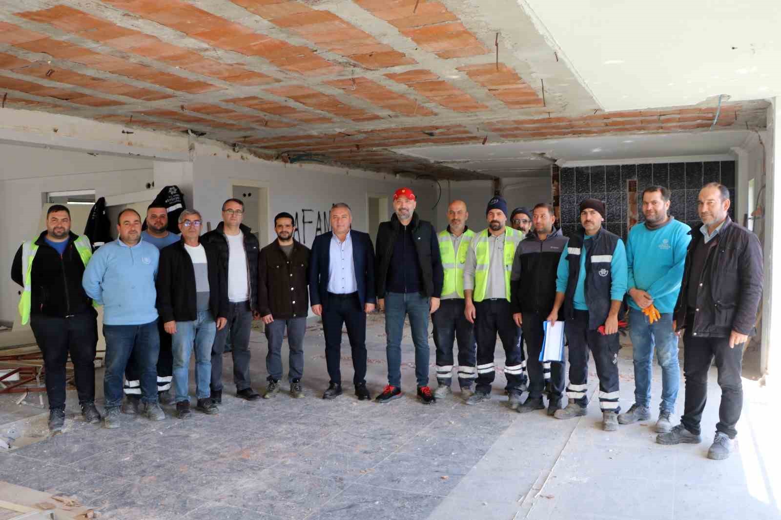 Söke’de Modern Ağız ve Diş Sağlığı Polikliniği için çalışmalar başladı
