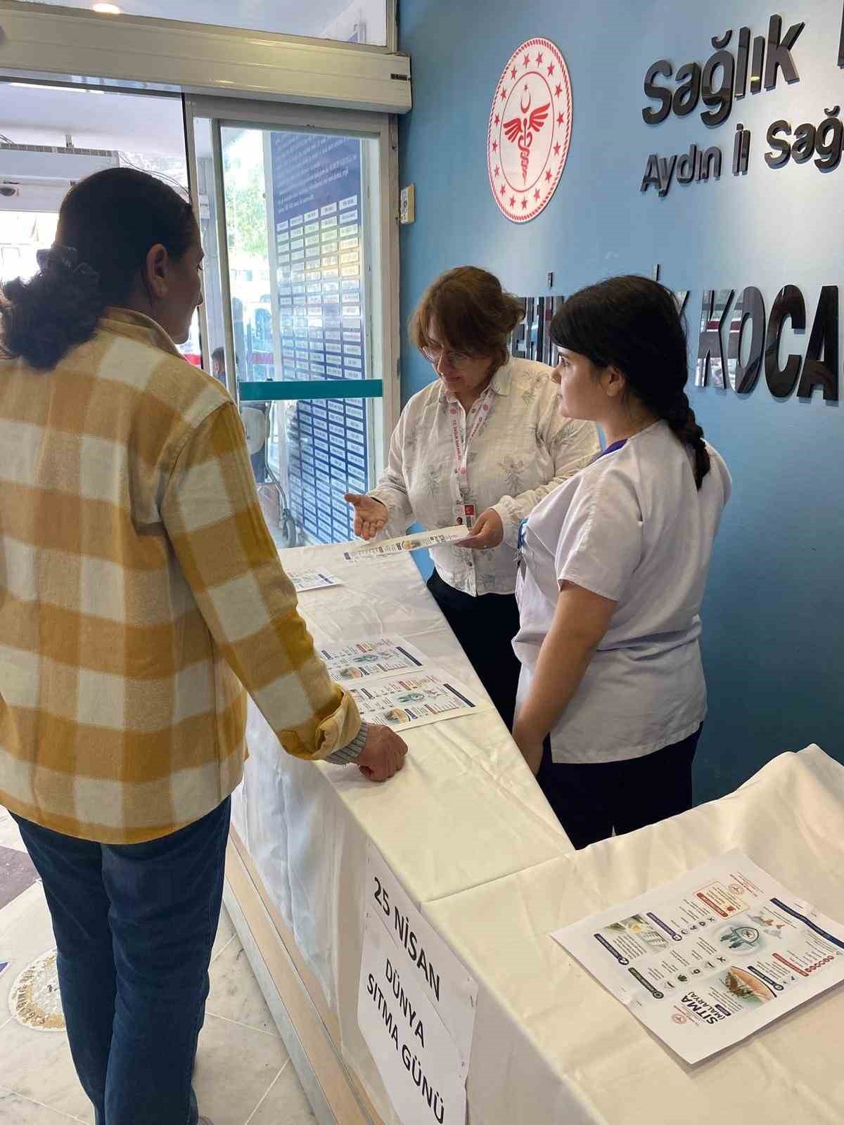 Söke’de sıtma hastalığında erken teşhisin önemine dikkat çekildi
