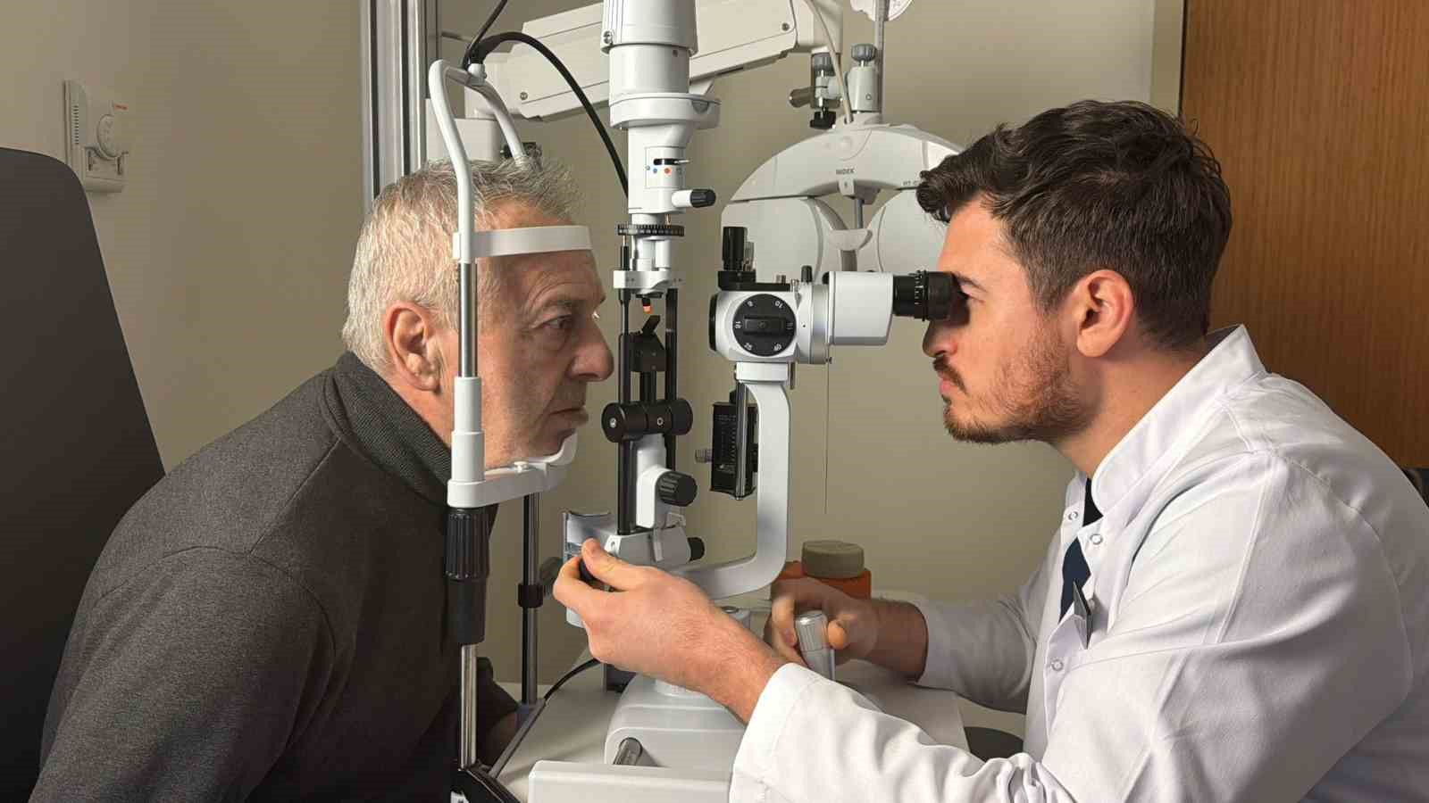 Sol gözü görmeyen hasta Eskişehir’de yapılan kornea nakli sayesinde iyileşti
