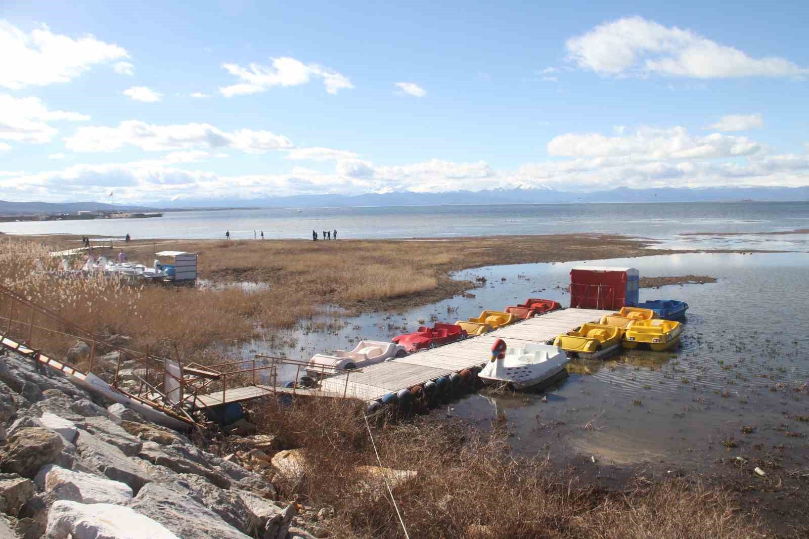 Son yağışlar Beyşehir Gölü’ne can suyu oldu

