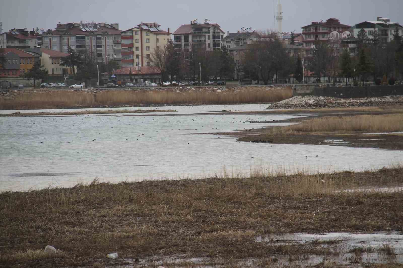 Son yağışlar Beyşehir Gölü’ne can suyu oldu
