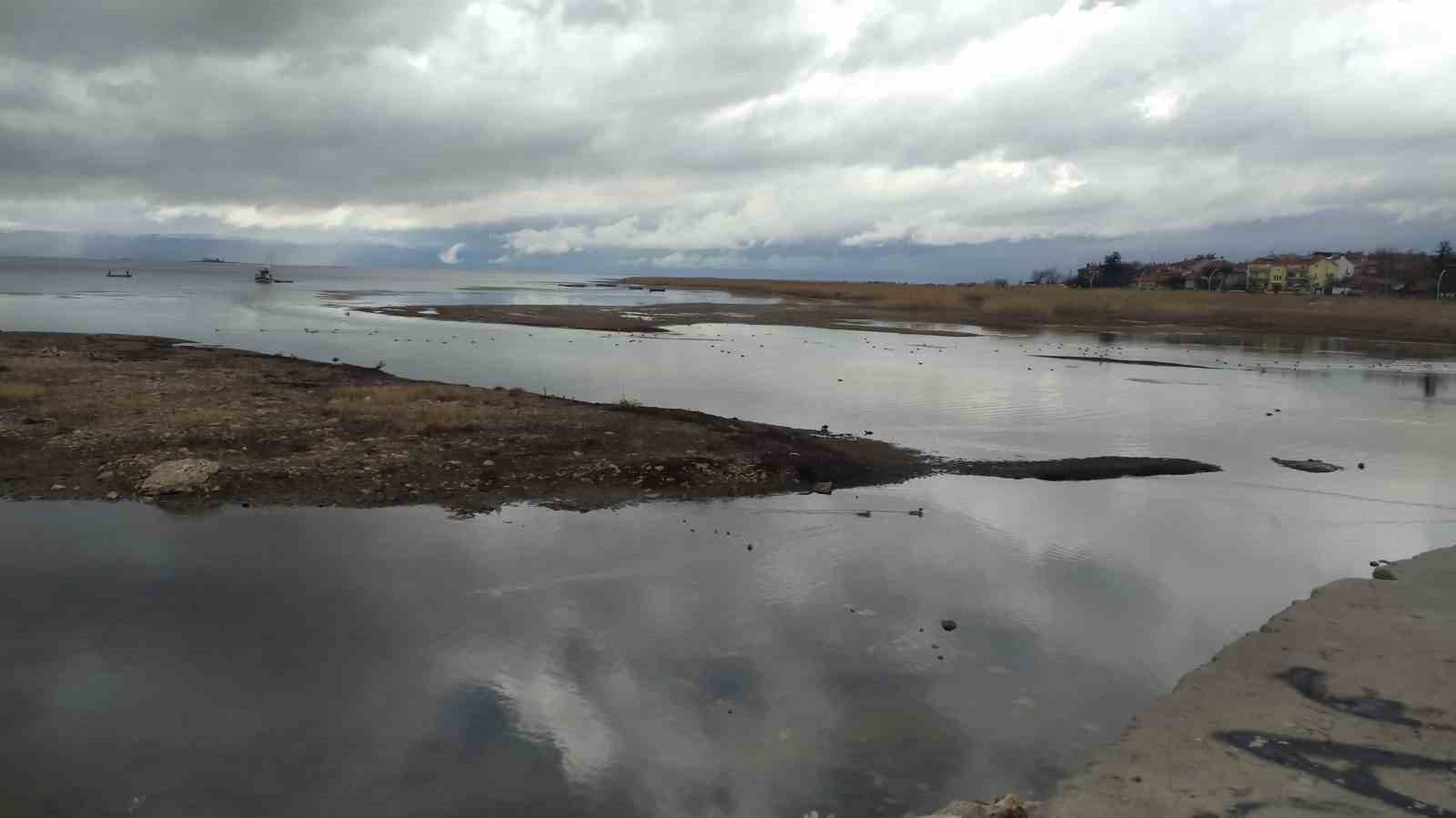Son yağışlar Beyşehir Gölüne umut oldu
