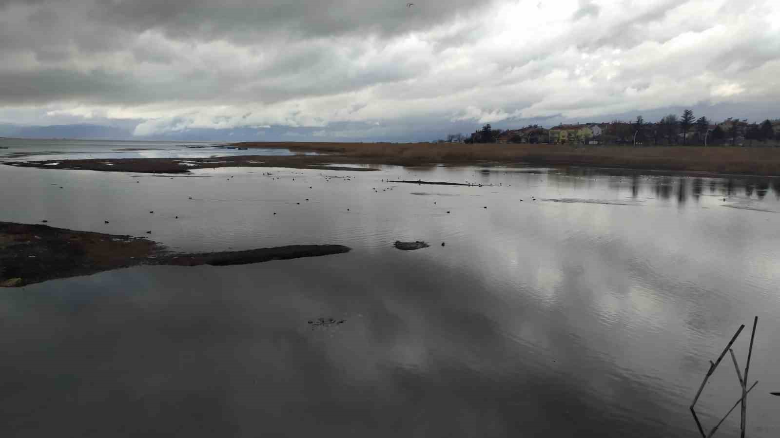 Son yağışlar Beyşehir Gölüne umut oldu
