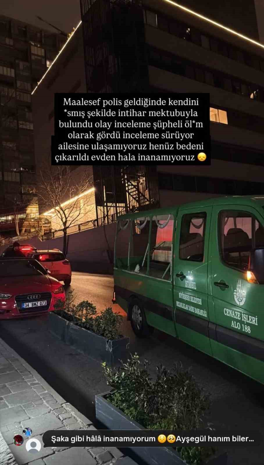 Sosyal medya fenomeni Ayşegül Eraslan evinde ölü bulundu
