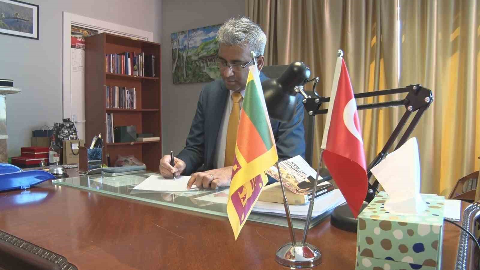 Sri Lanka’nın Ankara Büyükelçisi Kadurugamuwa’dan Türk yatırımcılara davet
