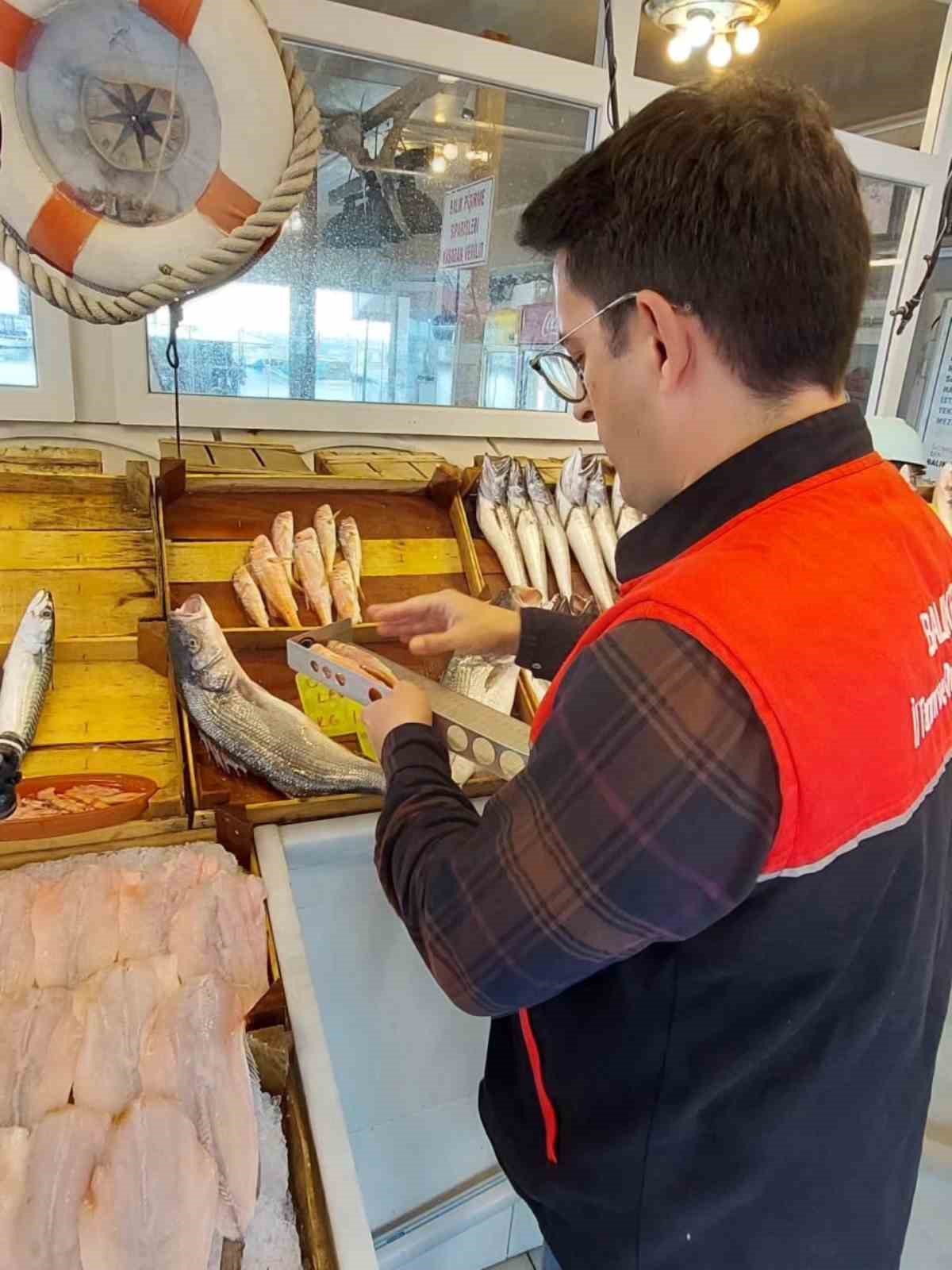 Su ürünleri denetimi gerçekleştirildi
