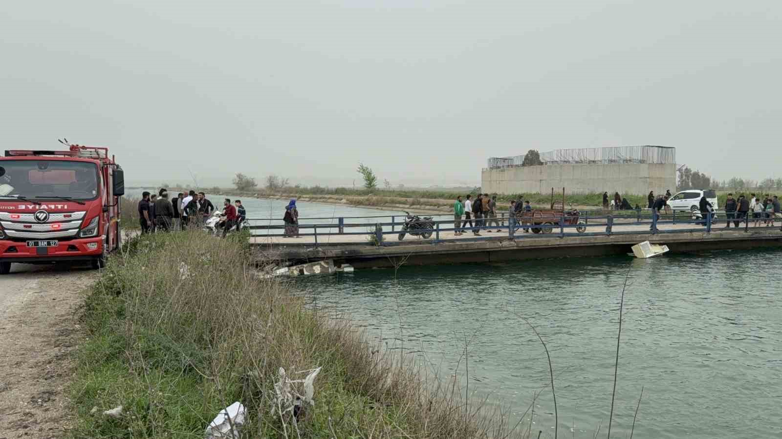Sulama kanalına giren çocuk kayboldu, yakınları gözyaşı döktü
