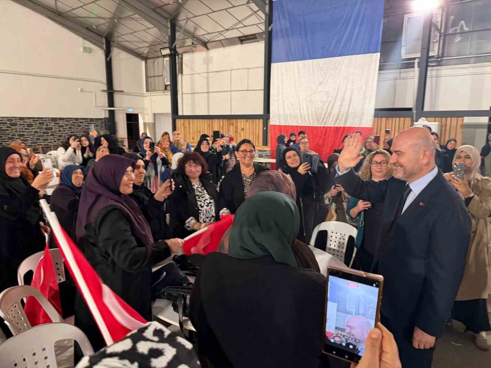 Süleyman Soylu’dan Brive’de çarpıcı mesajlar
