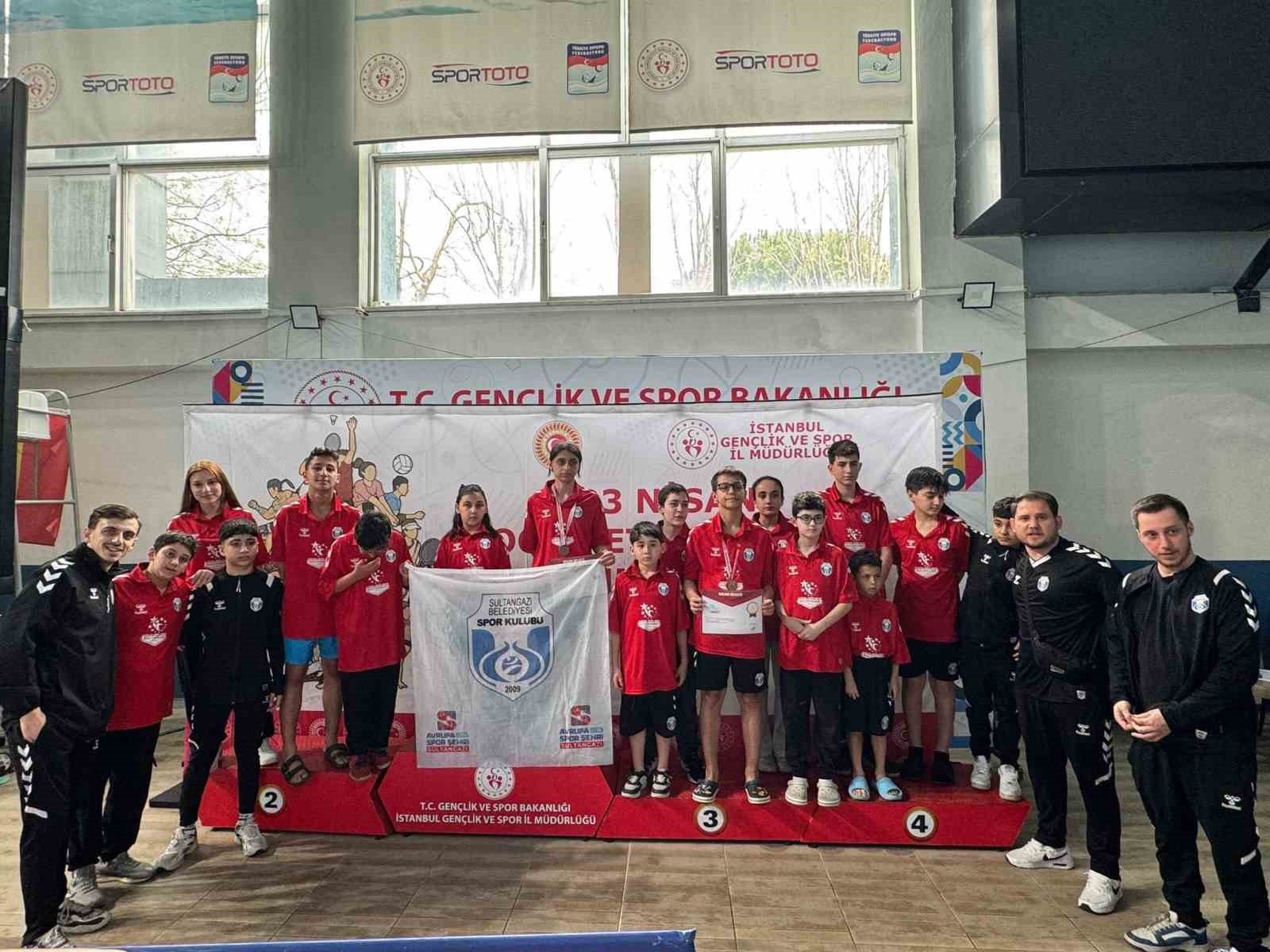 Sultangazi Belediyesi Spor Kulübü, 5 madalya ile tarihinde bir ilki yaşadı
