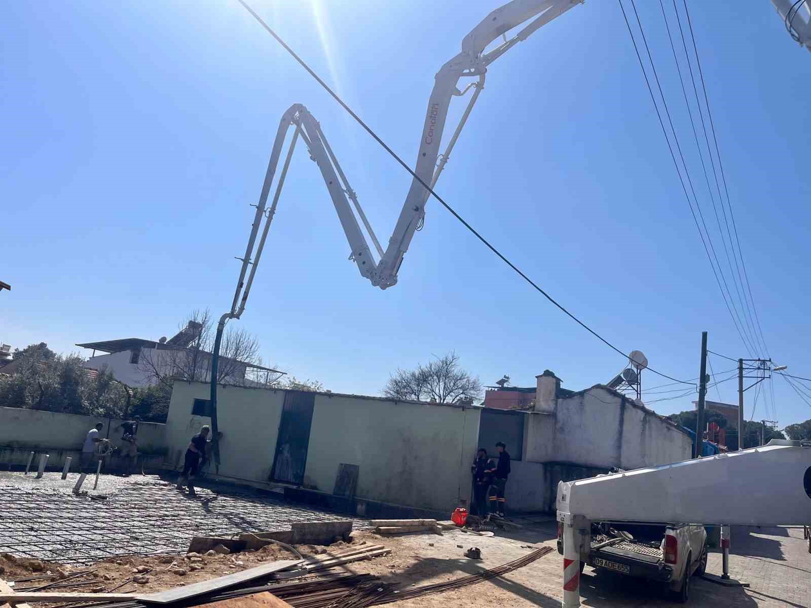 Sultanhisar’da Acil Sağlık İstasyonu binasının temeli atıldı
