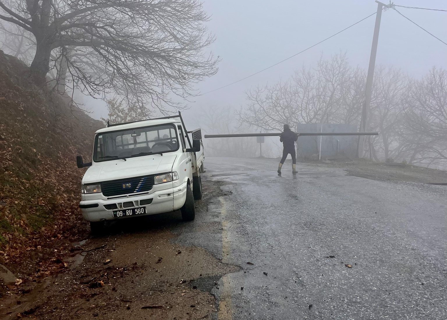 Sultanhisar’da ekipler yağış sonrası sahada

