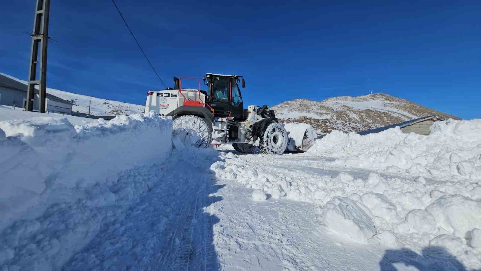 Süphan Dağı eteğindeki beldede zorlu kar mesaisi
Süphan Dağı eteğindeki beldede zorlu kar mesaisi
