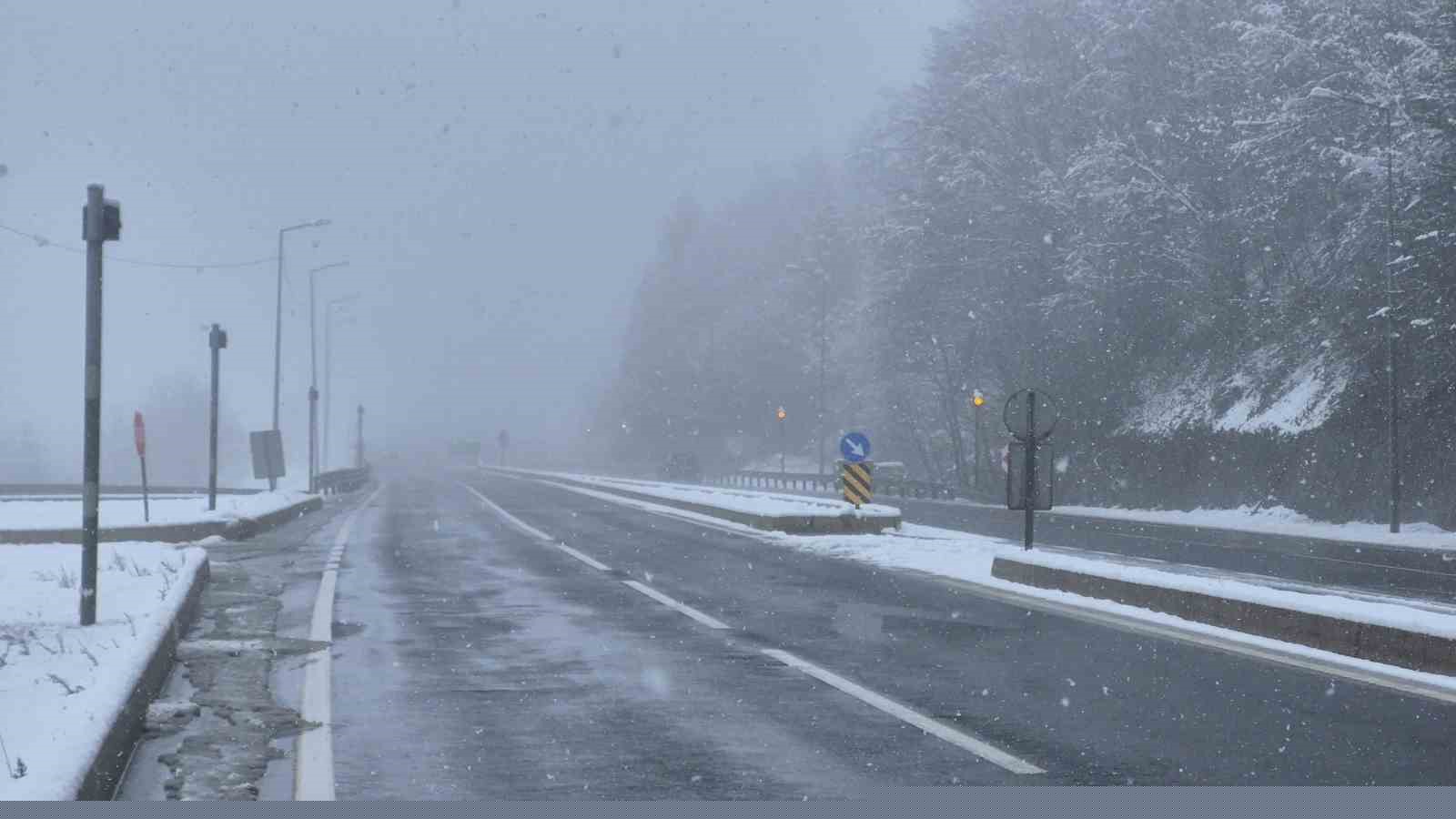 Sürücülere kar sürprizi
