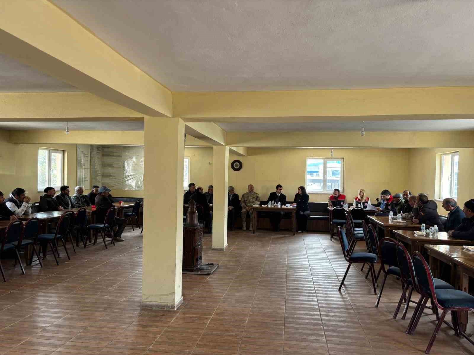 Susuz’da mera bilgilendirme toplantısı gerçekleştirildi
