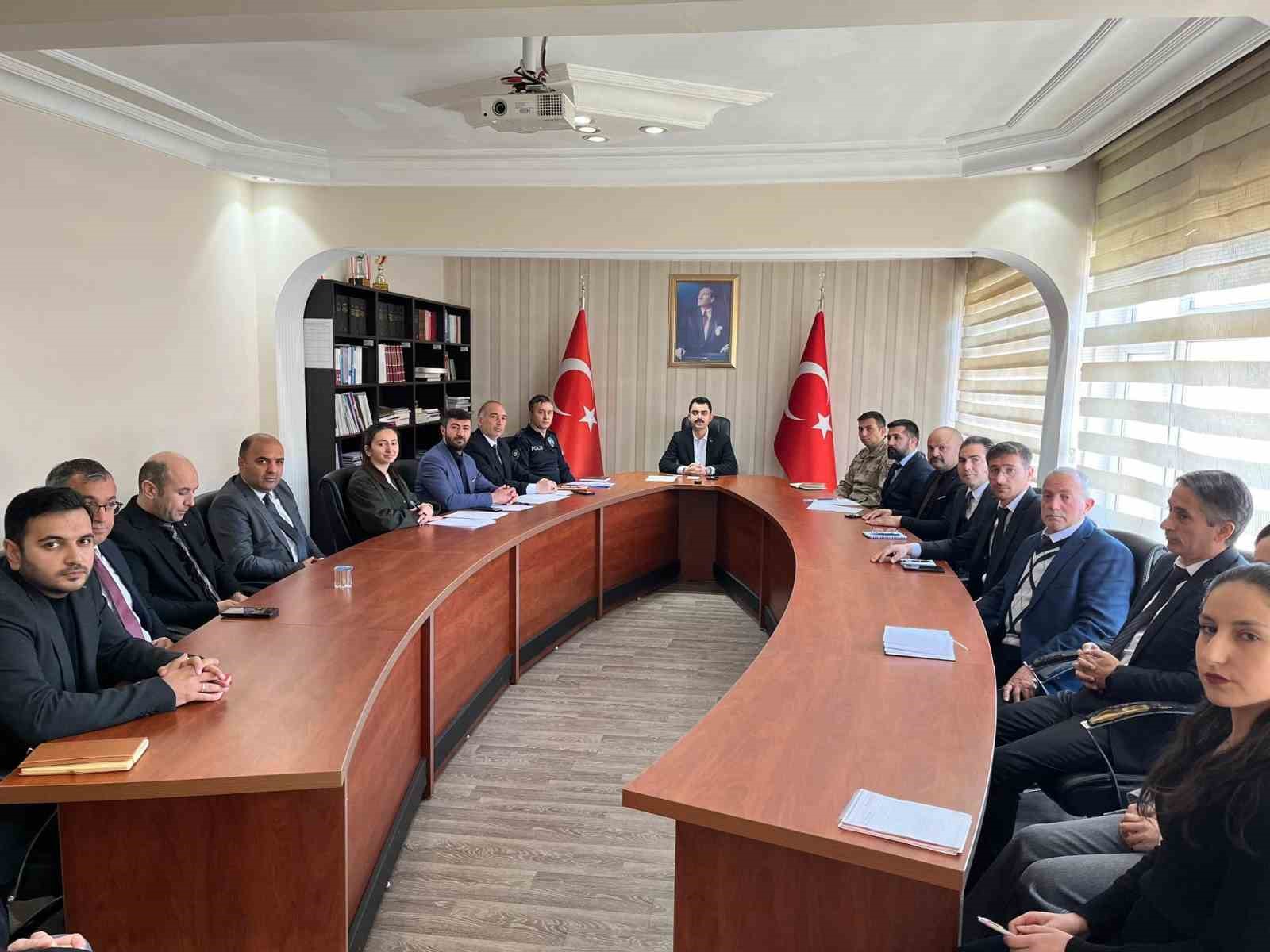 Susuz’da okul güvenliği masaya yatırıldı
