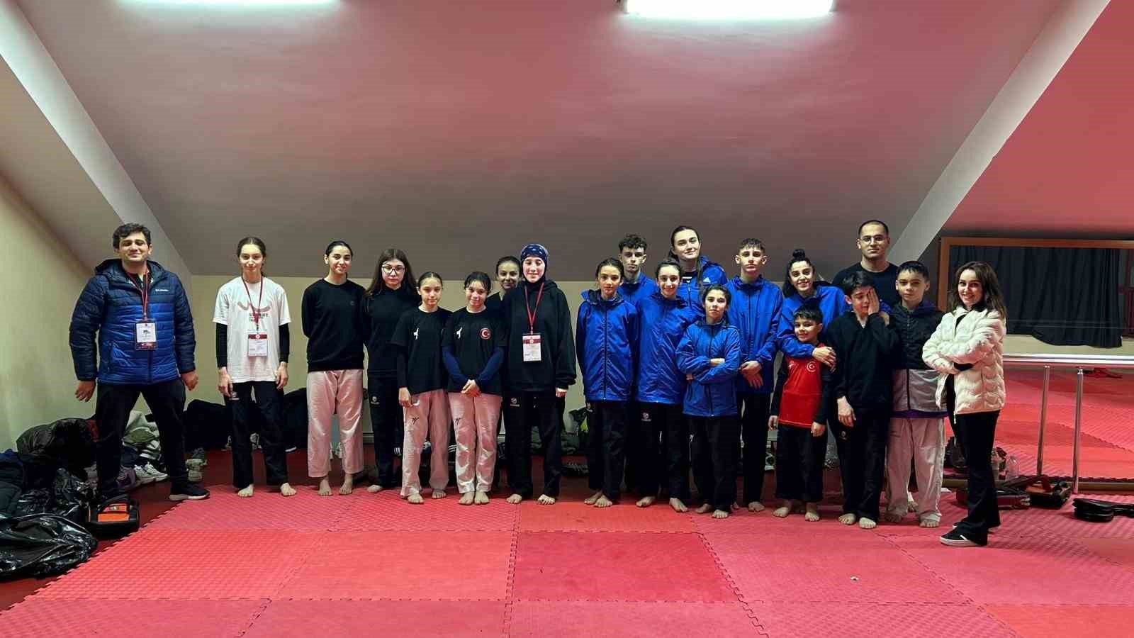 Taekwondoda sporculardan büyük başarı
