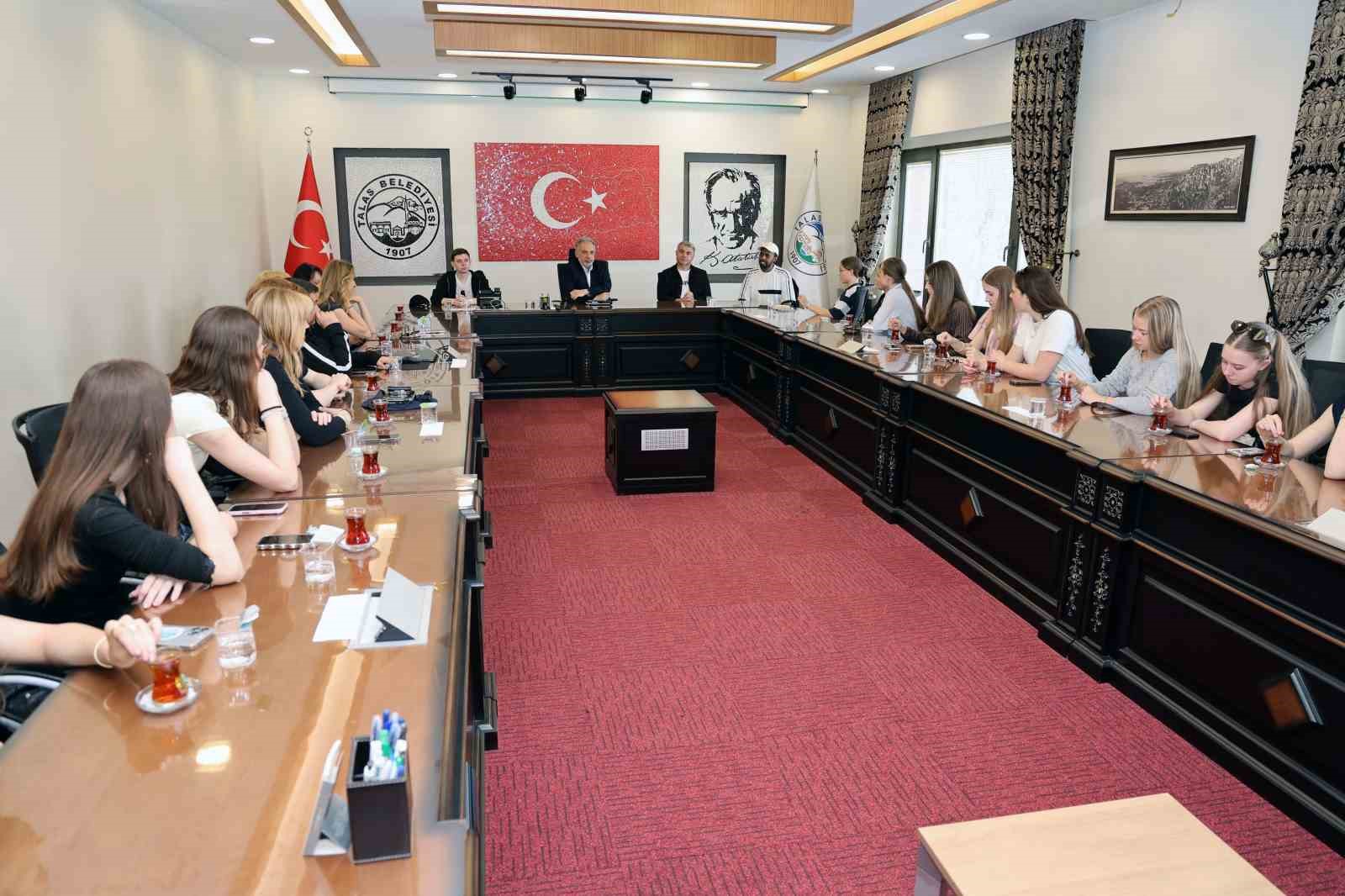 Talas, uluslararası projelerle dünyaya açılıyor
