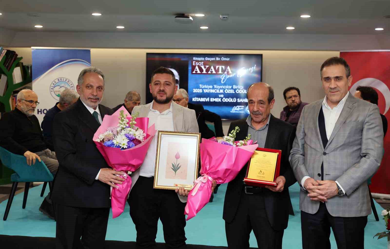 Talas’ta edebiyat dünyası, Esat Ayata’yı anlattı
