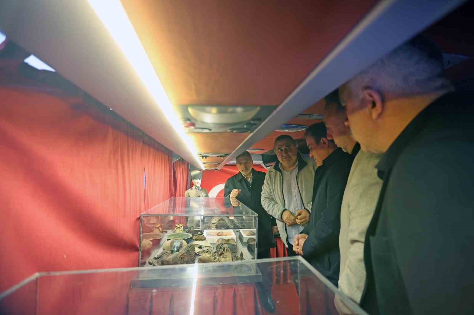 Talas’ta müze otobüsler yola çıktı
