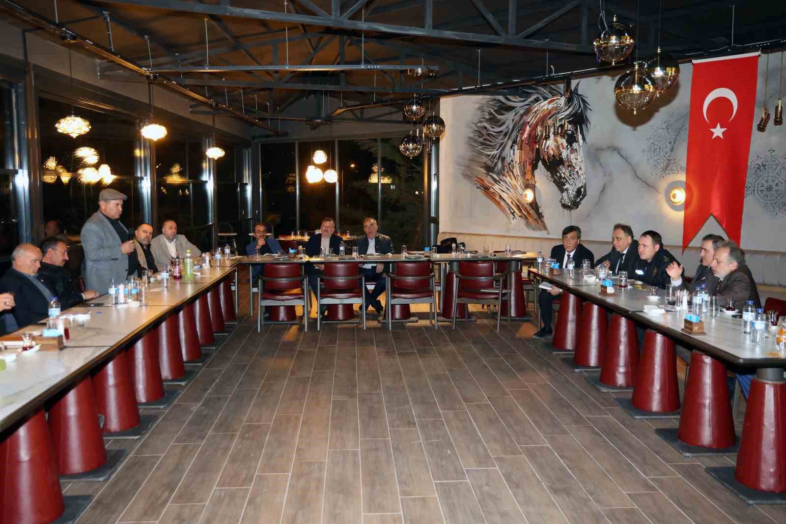 Talas’ta Ramazan öncesi Muhtarlar Toplantısı
