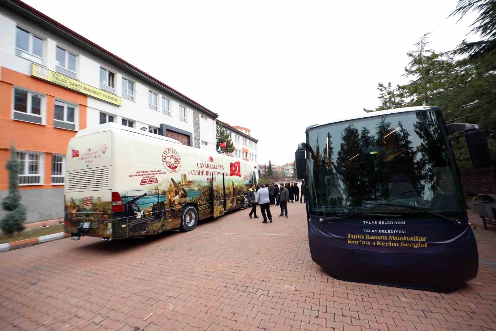 Talas’ta tarih okullara taşındı
